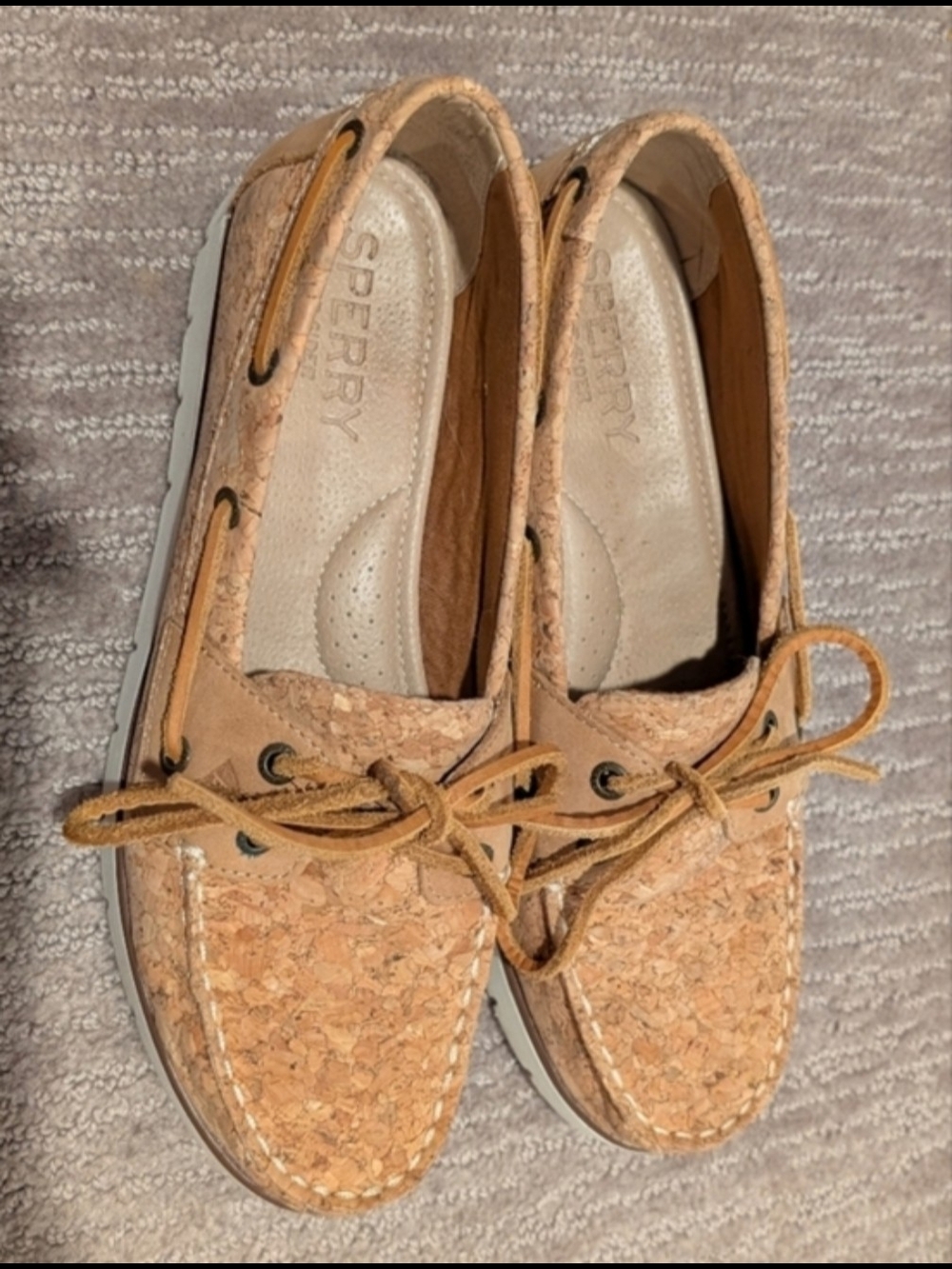 Sperry Cork Boat Shoes